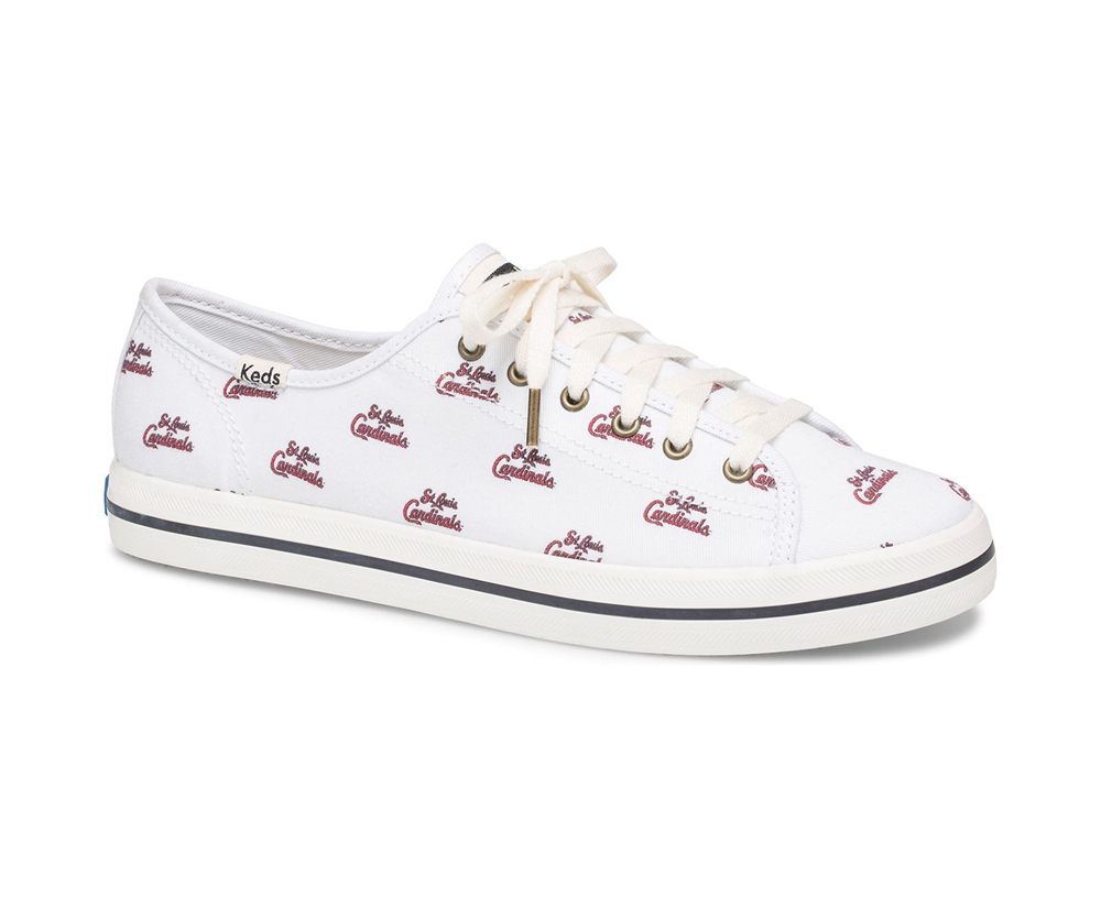 Keds Sneaker Damen Weiß - Kickstart Mlb® - PNF-745603